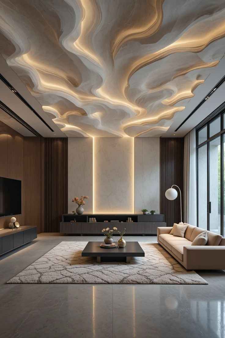 Sleek Living Room